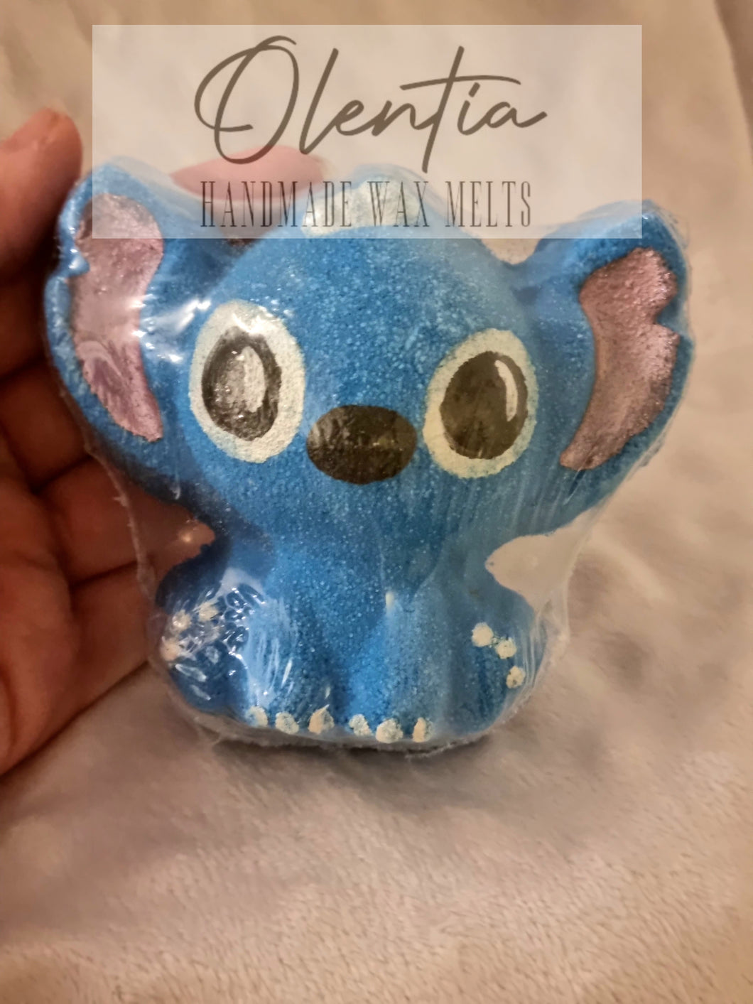 Cute Blue Creature Bath Bomb
